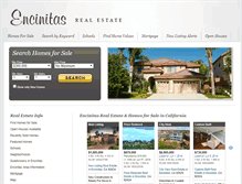 Tablet Screenshot of encinitas-homes-4-sale.com